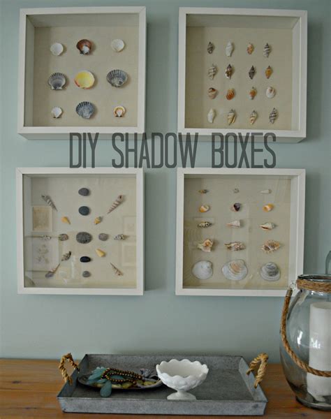 ceramic shadow boxes diy